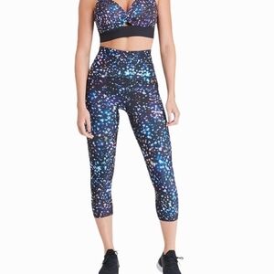 Spanx Leggings Booty Boost Active Cropped Compression Crop, Style 50123 Size XL